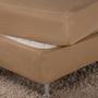 Imagem de Saia Box Fit Casal Capa para Cama Box com Elástico Malha 1 pç Lisa