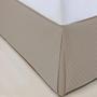 Imagem de Saia Cama Box King Atenas Niitex Kaki