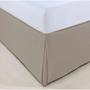 Imagem de Saia Cama Box King Atenas Niitex Kaki