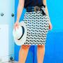 Imagem de Saia Curta Estampada com Pregas Joyaly
