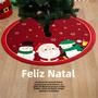 Imagem de Saia De Árvore De Natal 2024, Decoração Criativa Impressa, Suprimentos Para Presentes De Feriado