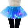 Imagem de Saia de Tule Infantil com Led e Glitter Menina Infantil