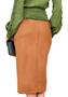 Imagem de Saia em Suede Midi Modelagem Lápis Fascinius