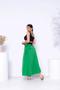 Imagem de Saia Envelope Midi Longa Transpassada - Veste Do 36 ao 44 VERDE