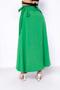 Imagem de Saia Envelope Midi Longa Transpassada - Veste Do 36 ao 44 VERDE