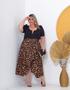Imagem de Saia Envelope Plus Size Extragrande G1 G2 G3 Moda Verão