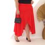 Imagem de Saia Envelope Plus Size Extragrande G1 G2 G3 Moda Verão