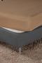 Imagem de Saia Fit Cama Box Casal King Size Malha Elástica - Cinza