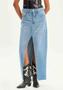 Imagem de Saia jeans super midi high azul (501sa001043)