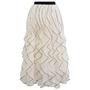 Imagem de Saia Midi CHICWISH em Tule - Modelo Rippling Attraction (Creme)