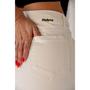 Imagem de Saia Midi Em Sarja Com Fenda Frontal Moda Cristã Com Lycra - 251155