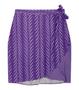 Imagem de Saia Midi Plus Size Mix de Estampas Secret Glam Roxo