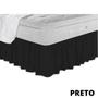 Imagem de Saia para Cama Box Queen Protetor Casal com Elástico em Toda Volta Ajustável Micropercal