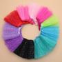 Imagem de Saia Tutu De Lantejoulas Com Glitter Para Meninas, 3 Camadas De Tule Para Crianças Pequenas, Saia De