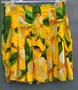Imagem de Saia viscose pregas,estampada com amarelo,tecido, rodada( 36)