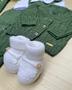 Imagem de Saída de maternidade de menino 6 botões em tricot 5 peças