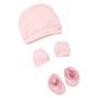 Imagem de Saída de Maternidade Enxoval Roupa Bebê Kit 8 Pçs Body Mijão