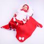 Imagem de Saida Maternidade Feminina Para Bebe menina corações vermelho