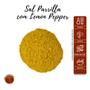 Imagem de Sal Parrilla Com Lemon Pepper Qualidade Superior Pote com Dosador 80g 