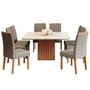Imagem de Sala de Jantar Ana 130x130cm com 8 Cadeiras Clarice