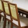 Imagem de Sala de Jantar Completa Madeira Maciça com 8 Cadeiras 2,20x1,10m - Jade - Art Salas
