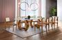 Imagem de Sala de Jantar Laminada com 8 Cadeiras 2,20x1,10m - Palazzo - Espresso Móveis
