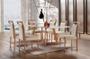 Imagem de Sala de Jantar Madeira Maciça com 6 Cadeiras 1,80x0,90m - Lívia - Espresso Móveis