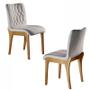Imagem de Sala de Jantar Moderna com 8 Cadeiras 1,50x1,50m - Velvet - Requinte Salas