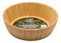 Imagem de Saladeira Bowl de Bambu Grande 30 x 8,50 cm Casavita