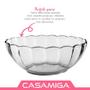 Imagem de Saladeira Fruteira Bowl Tigela Vidro Transparente 1600Ml