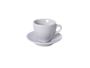 Imagem de SALDO DE FÁBRICA - Conjunto 6 Xícaras de Café com Pires 75ml em Porcelana - 2ª LINHA