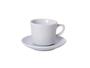 Imagem de SALDO DE FÁBRICA - Conjunto 6 Xícaras de Chá com Pires 250ml em Porcelana - 2ª LINHA