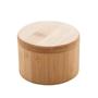 Saleiro Redondo Em Bambu 9x6cm Lyor Imagem de Saleiro Redondo Em Bambu 9x6cm Lyor