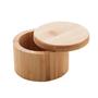 Saleiro Redondo Em Bambu 9x6cm Lyor Imagem de Saleiro Redondo Em Bambu 9x6cm Lyor