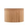 Saleiro Redondo Em Bambu 9x6cm Lyor Imagem de Saleiro Redondo Em Bambu 9x6cm Lyor