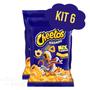 Imagem de Salgadinho Cheetos Mix de Queijos Elma Chips Pacote Pequeno Kit 6 Und