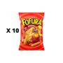 Imagem de Salgadinho Fofura Queijo 70g Kit com 10 unidades