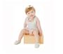 Imagem de Salopete bebe com body mini folhas 0624005 baby gut