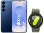 Samsung Galaxy S25+ 5G 512GB Galaxy AI Azul - Marinho + Smartwatch Watch7 44mm Verde Imagem de Samsung Galaxy S25+ 5G 512GB Galaxy AI Azul