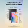 Imagem de Samsung Galaxy Tablet S6 lite 64GB Cinza Caneta S Pen 10,4 polegadas