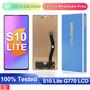Imagem de Samsung S10 Lite 6,7 '' AMOLED TFT LCD Display Touch Screen Digitador Frame Incluído