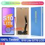 Imagem de Samsung S10 Lite 6,7 '' AMOLED TFT LCD Display Touch Screen Digitador Frame Incluído
