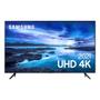Imagem de Samsung Smart TV 60" UHD 4K 60AU7700, Processador Crystal 4K, Tela sem limites, Visual Livre de Cabos, Alexa built in, Controle, Bivolt Cinza Titan