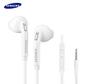 Imagem de Samung Wired Earbuds Original 3.5mm in-Ear Headphones para Samsung Galaxy S10, S10 Plus, S10e Plus, Note 10, A71, A31 - Microfone e Volume Remote - Inclui Bolsa de Transporte de Veludo Preto - Branco