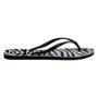 Imagem de Sandalha / Chinelo Havaianas Slim Animals Glitter Preto Feminino Estampa de Tigre