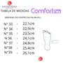 Imagem de Sandalia Ajustavel Com Fivela Comfortflex Feminina Coconut