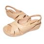 Imagem de Sandalia Anabela Feminina Comfortflex Fivela Joanete 88302