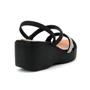 Imagem de Sandalia Beira Rio 8455.307 Salto Alto Elastico Flatform Feminino