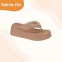 Imagem de Sandalia Beira Rio Napa Strech Ana Bella Flatform