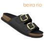 Imagem de Sandalia Beira Rio Original Feminina Conforto Slide Fivela Flatform Chinelo Rasteira Casual Lancamento